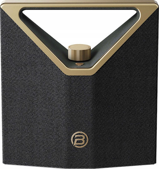 Brief Plus Bluetooth Lautsprecher 80W mit Betriebszeiten bis zu 12 Stunden Schwarz / Gold