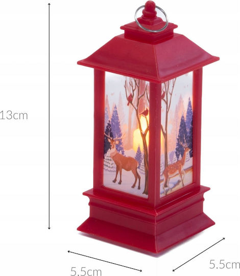 Fééric Lights and Christmas Beleuchtete Weihnachtsfigur Aus Metall Mit Höhe 13cm