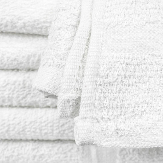 Хавлиени кърпи Ватени Salon Pro Terry Tekno Towel White 50х90cm 12 Тeмaки 370.339