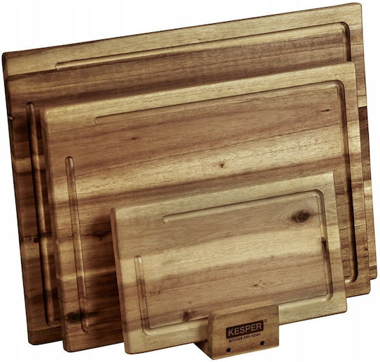 Kesper Kesper Schneidebretter Hölzernes Braune 40x11,2cm 3 Stücke