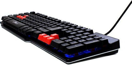 Red Fighter K1 Гейминг Инженеринг Клавиатура с RGB Осветление Английски (САЩ)