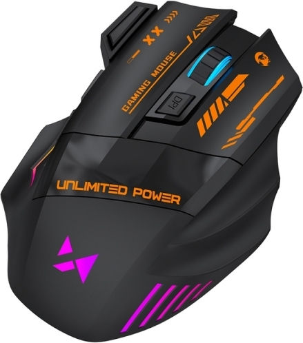 Wozinsky WMGB-1179 Kabellose RGB Gaming Maus 3200 DPI Schwarz