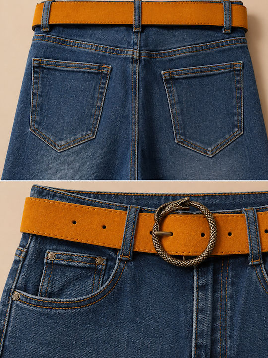 Hochgebirge Damen Jeans Hosen in Slim Passform Gerade 7736