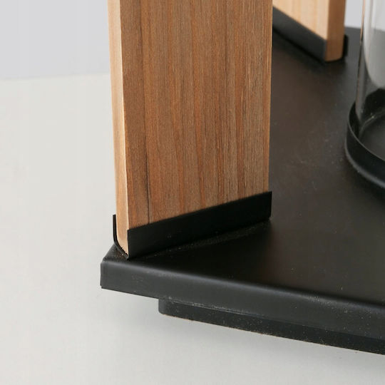Boltze Loft Laterne Metallisch Braun 20,7x20,7x40,5cm