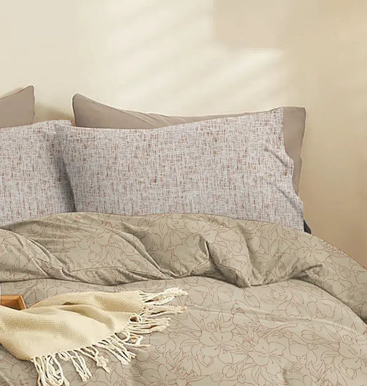Cokitex Cokitex Bettlaken Set Einzel 165x260cm Mocha 3 Stück