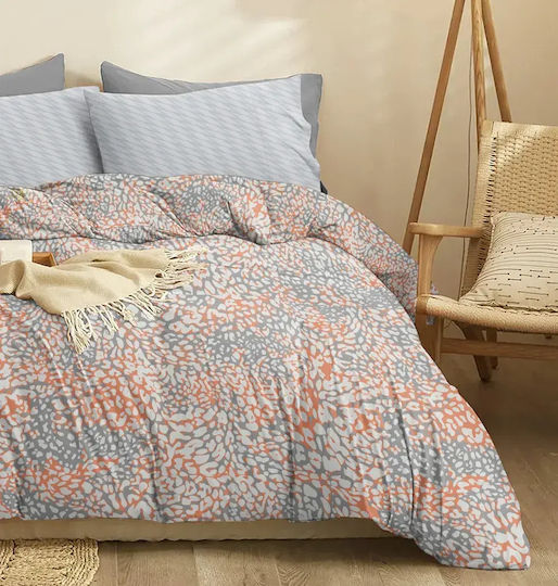 Cokitex Set Bed Sheets Single 165x260cm Apricot 3 Pieces