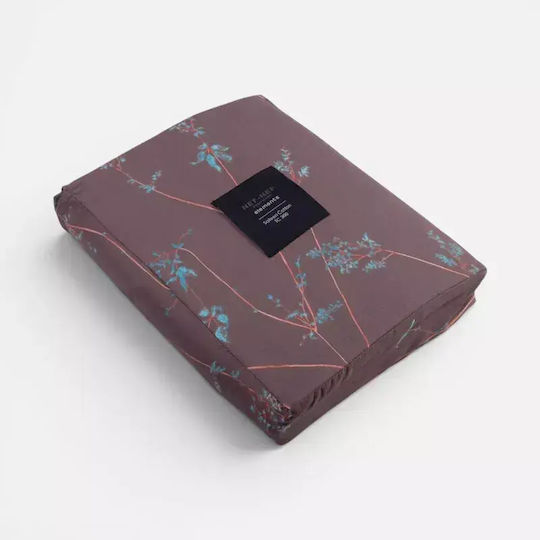Nef-Nef Homeware Desirous Комплект чаршафи кралски 240x270см. Кафяв (4бр)