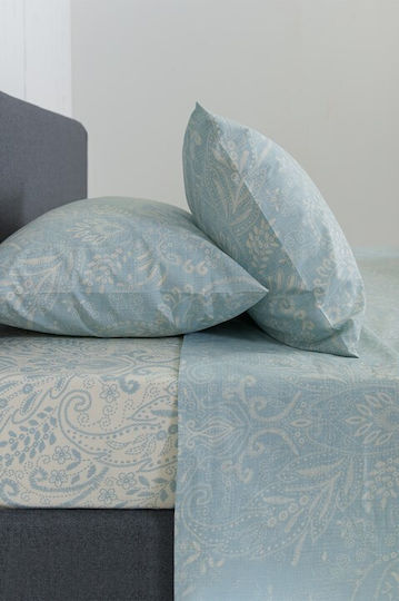 Naf Naf Summit Σετ Υπέρδιπλο 4τμχ 240x270εκ. Atlantic Teal