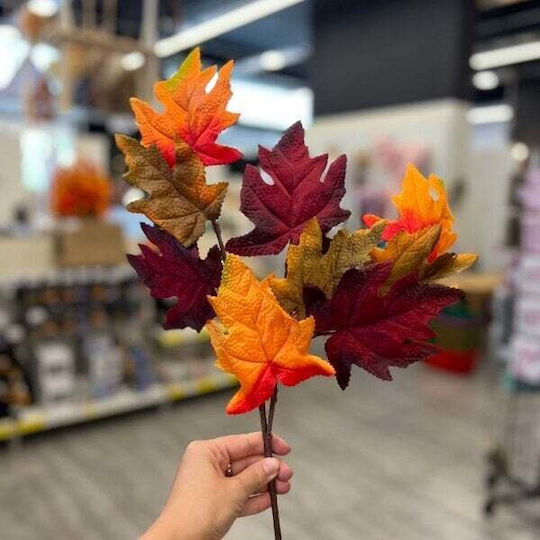 Autumn Branch 58cm Orange Brown