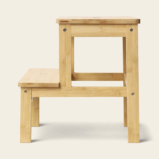 Hocker Für Das Wohnzimmer Hölzernes Bambus