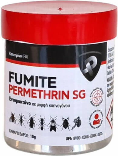 Protecta Fumite Permethrin Гардероб И Чекмеджета За Мухи И Комари 15гр