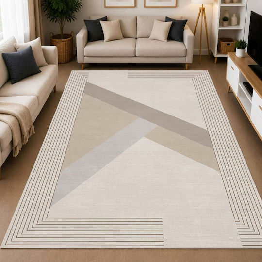 Homeone Rutschfest Teppich Rechteckig Synthetisch,Polyester/Cotton/Leather