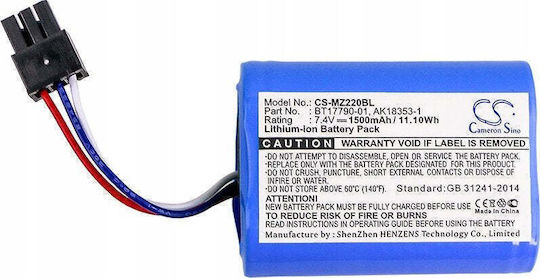 Cameron Sino Cameron Sino Lithium Werkzeugbatterie 7.4V mit Batteriekapazität 1.5Ah