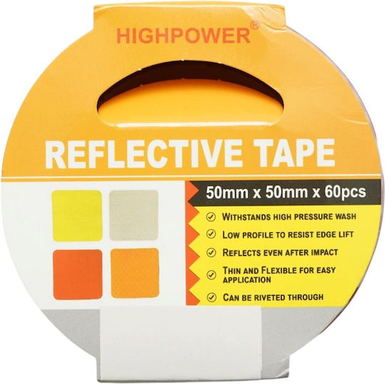 Highpower Adhesive Tape Red 50mm 60 Pieces 6426489004119