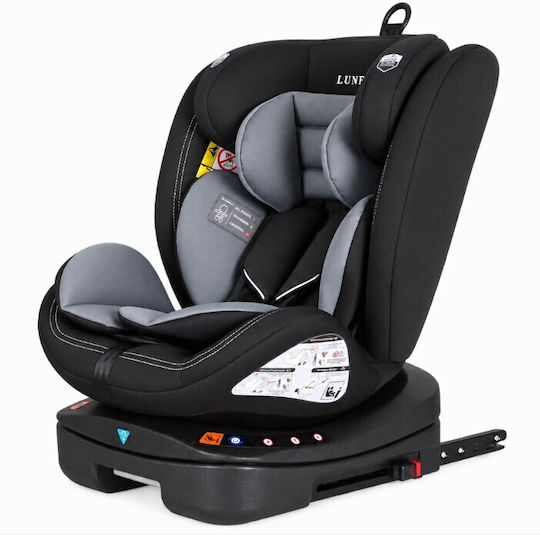 ForAll Lunex Столче за кола с Isofix Grey-Pink 0-36 кг