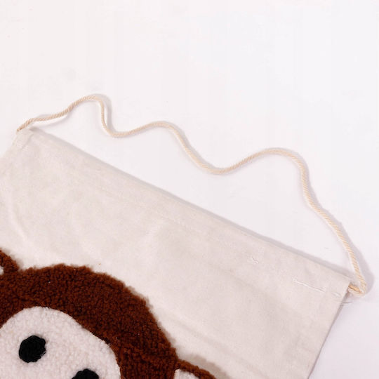 Home&Styling Collection Kinderwanddekoration Hängende Tiere 70x37cm