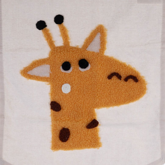 Home&Styling Collection Kinderwanddekoration Hängende Tiere 70x37cm