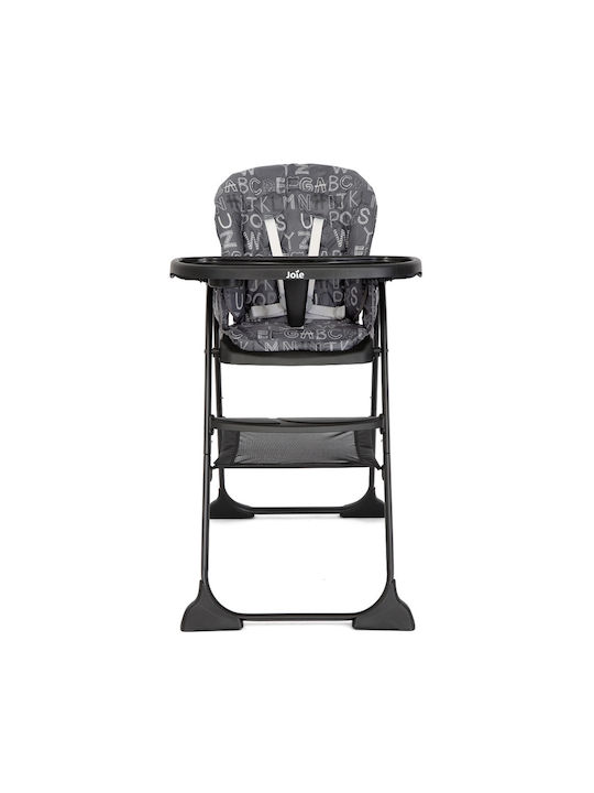 Klappbarer Baby Hochstuhl Grau