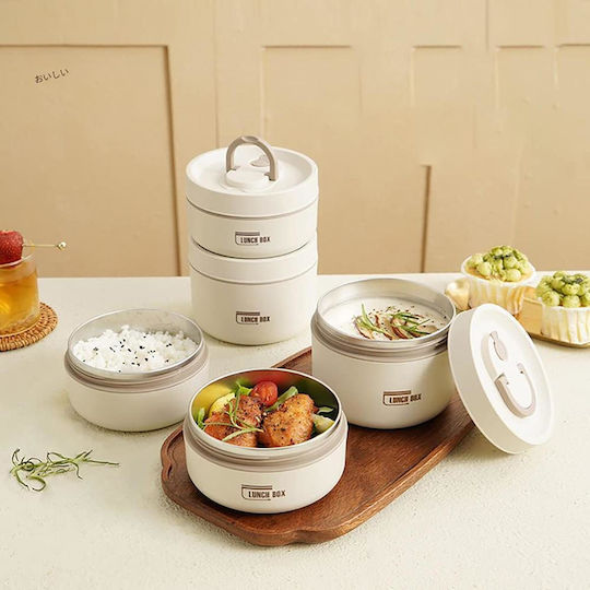 Next Inox Thermo Lunch Box Silver 2pcs
