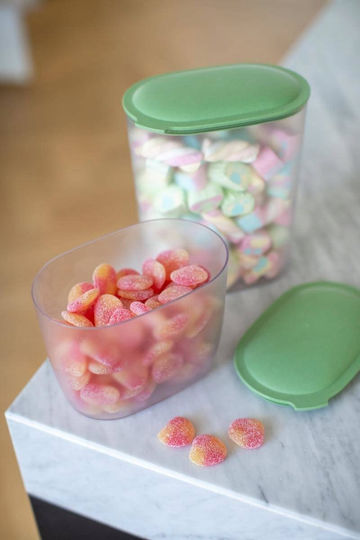 Koziol Plastic Transparent Lunch Box 1.4L