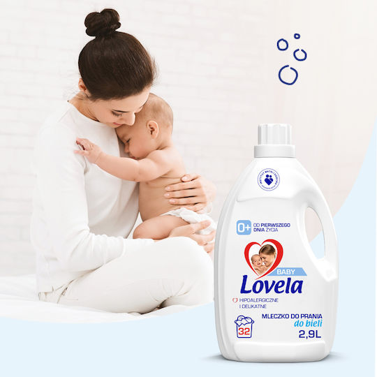 Lovela Βρεφικό Υγρό Απορρυπαντικό για Λευκά Ρούχα 2.9lt