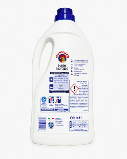 Chante Clair Liquid Detergent for Whites Clothes 1.575lt (35 Measuring Cups)