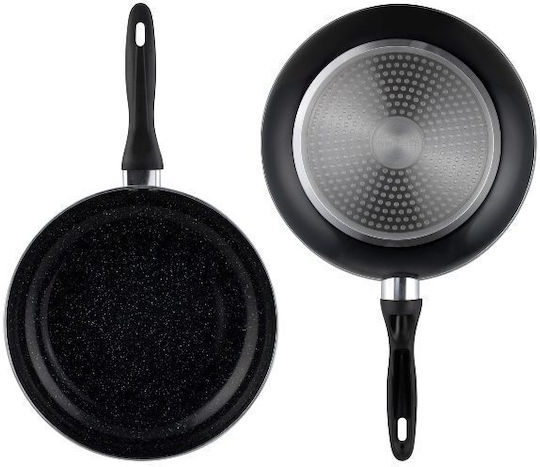 Edenberg Pan from Cast Aluminum with Lid with Non-Stick Coating 32cm