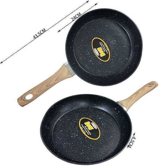 Sidirela Synamore Pan made of Aluminum 24cm