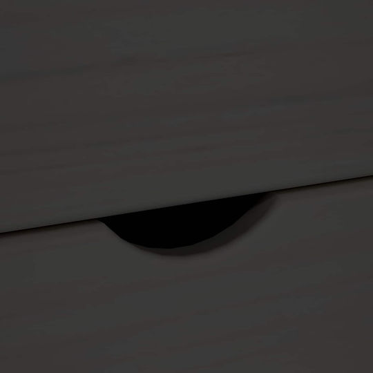 Schreibtisch Aus Massivholz Grau 112x50x75cm