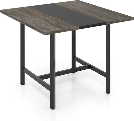 Conference Table 75x100x100cm Gray