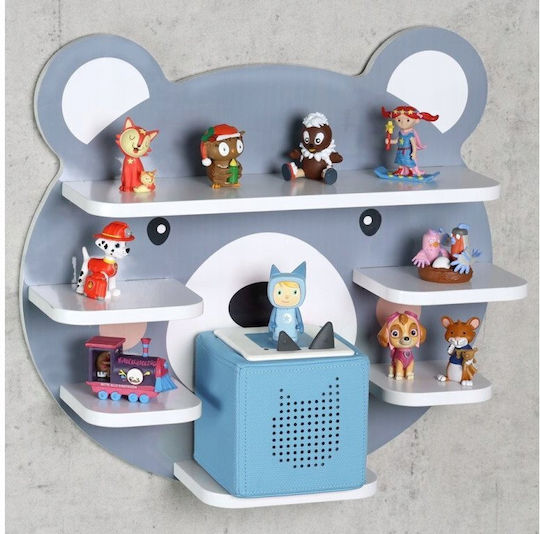 Kids Wall Mount Grey Shelf