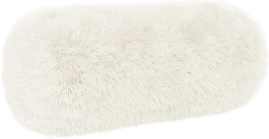 vidaXL Sofa Cushion Heerlen Fleece White 15x40cm
