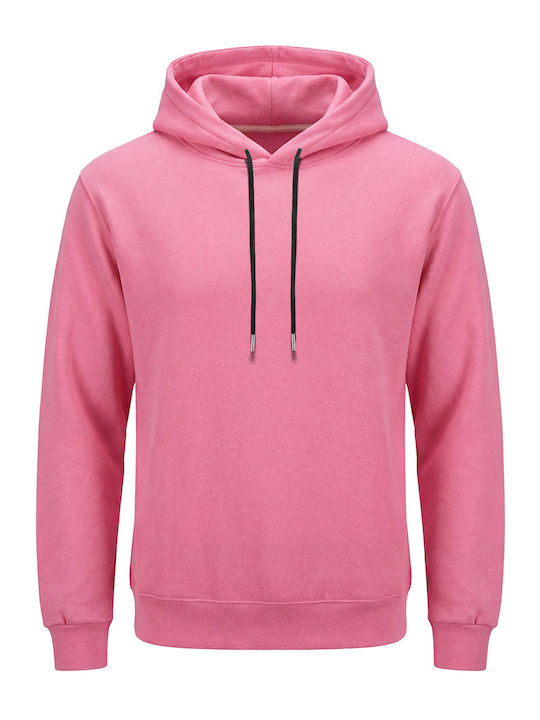 Sweatshirt with Hood Pink