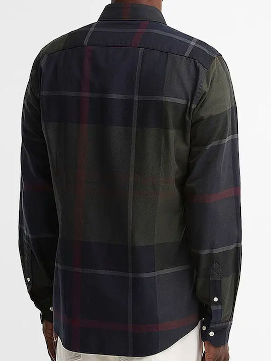 Barbour Dunoon Long Sleeve Checked Shirt Shadow Classic Tartan