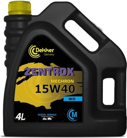 DEKKER Zentrox Mechron Автомобилно масло 15W-40 4lt 14044