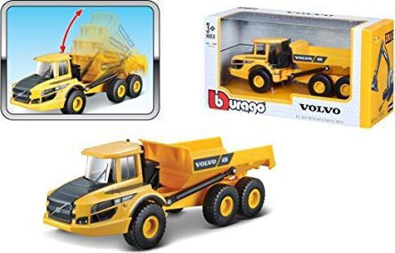 Bburago Volvo A25g Camion 1:50 pentru 3+ Ani