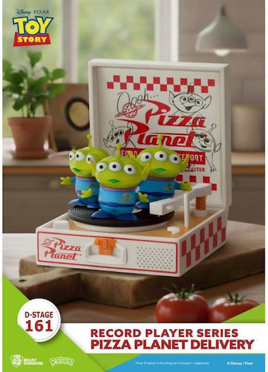 Toy Story Record Player Series Sammelbare Figuren PVC Pizza Planet Delivery Größe 12cm