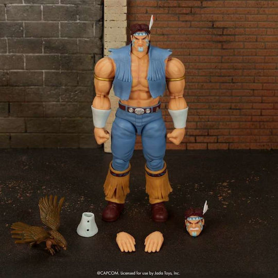 Ultra Street Fighter Ii Final Challengers Φιγούρα Δράσης Αναλογία 1/12 Hawk Μεγέθους 20cm