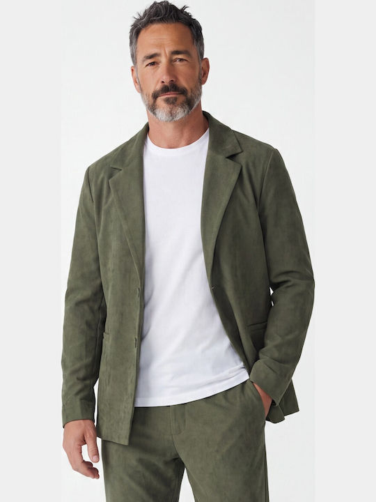 Pantaloni Barbati Set Elastic Khaki BENT 1885