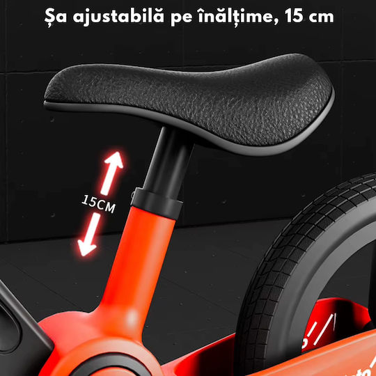 Qova Bicicletă Fără Pedale Neagră