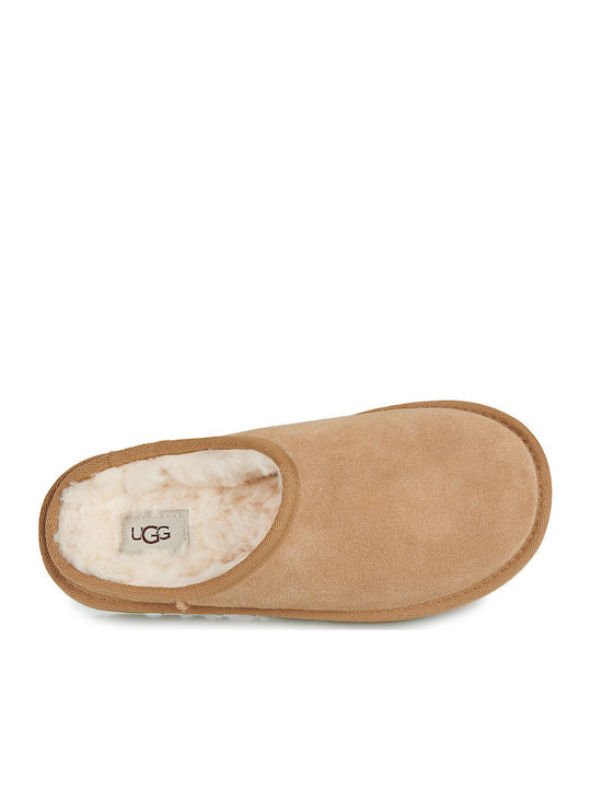 Παντόφλες Καφέ