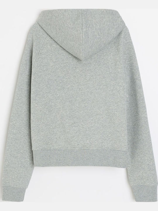 Kitis Long Women's Sweatshirt Hooded Grey