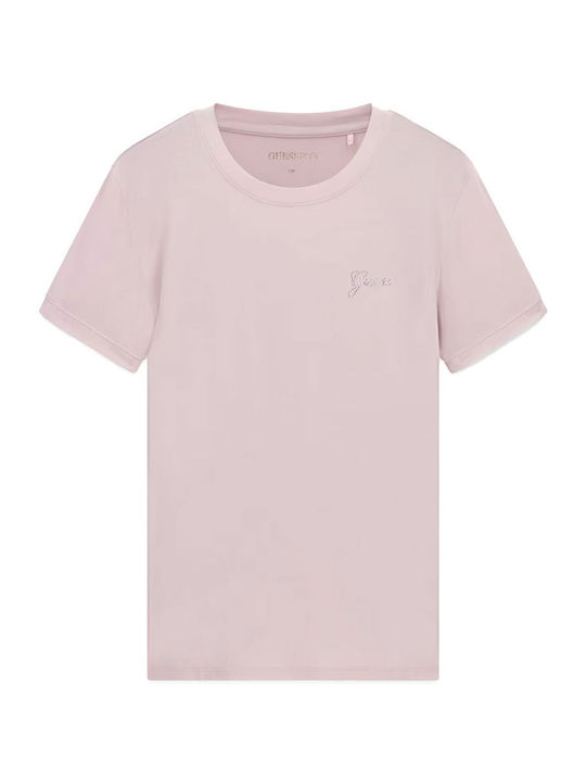 Guess Damen T-shirt Rosa