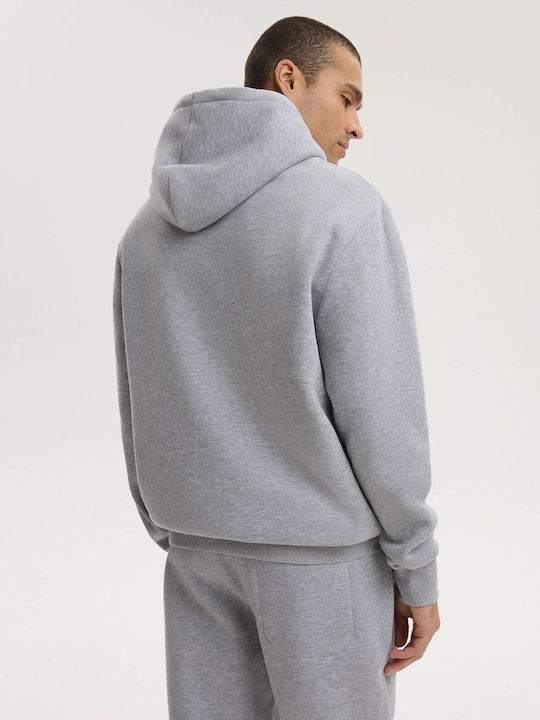 Basehoody M261 Φούτερ με Κουκούλα Γκρι