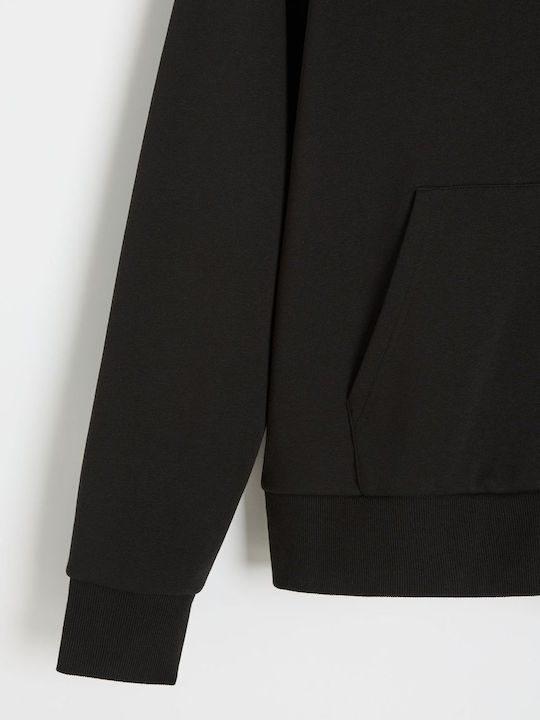 Basezip S261 Sweatshirt für Herren mit Kapuze Schwarz