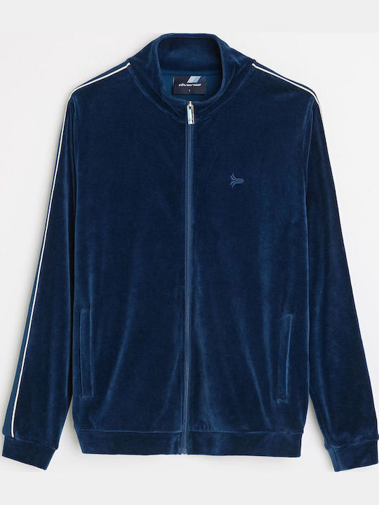 Veloux Sweatshirt Für Herren Blau