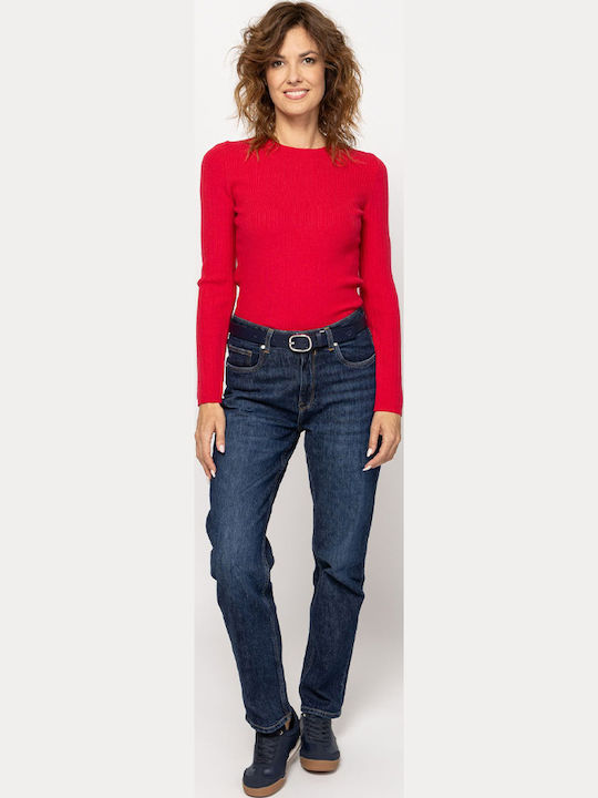 Damen Pullover Rot