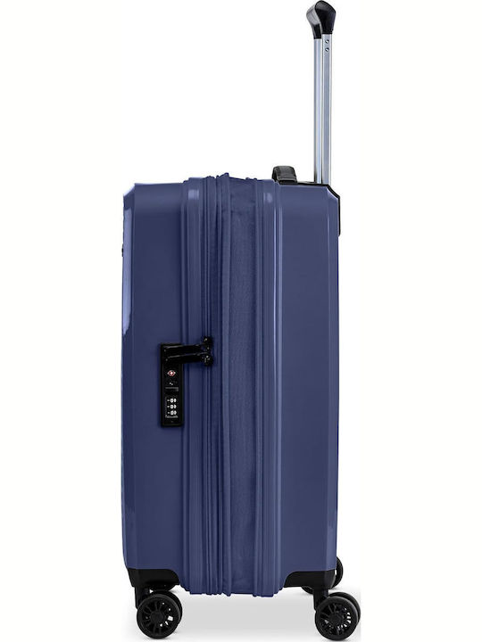Ciak Roncato Passenger Cabin Hard Travel Suitcase Night Blue 55cm