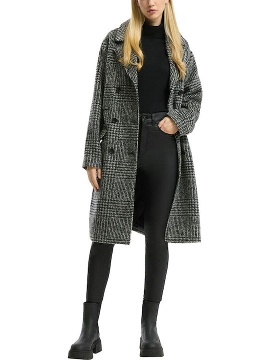 Damen Stoffhose Schwarz