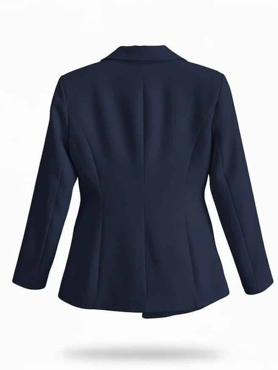 Women's Blue Suit in Slim Fit